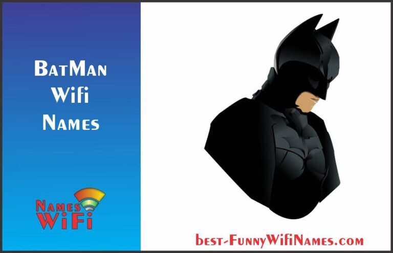 500+ Top Batman Wifi Names List Updated