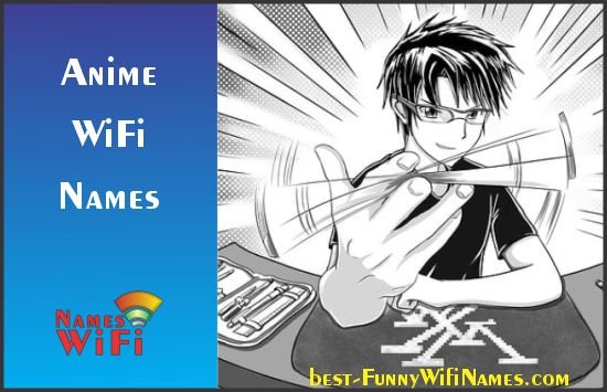 Anime Wifi Names