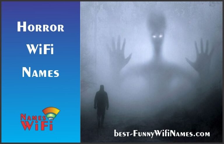 Horror Wifi Names: Glimpse into the Creepiest Network