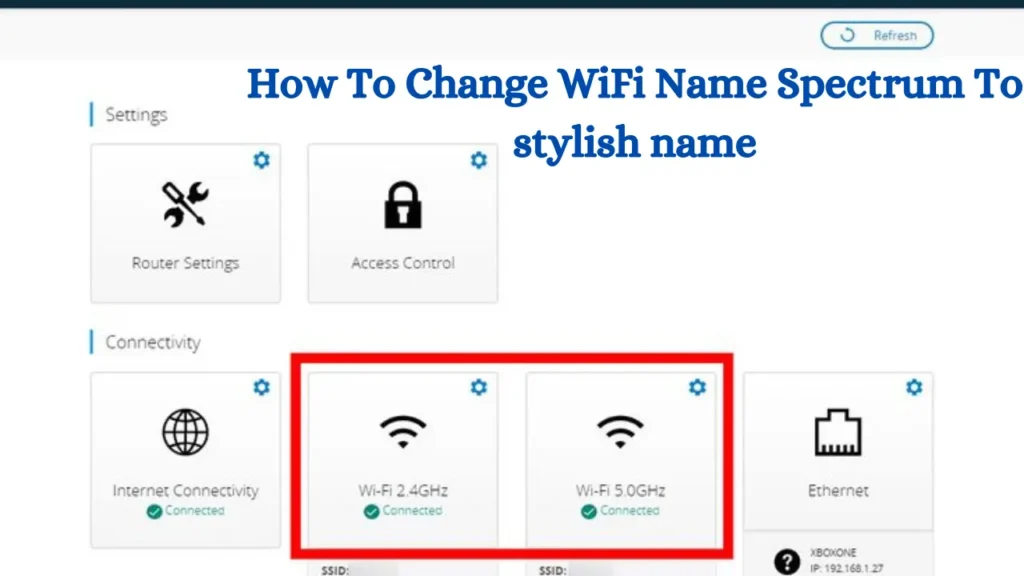 How To Change WiFi Name Spectrum To stylish name